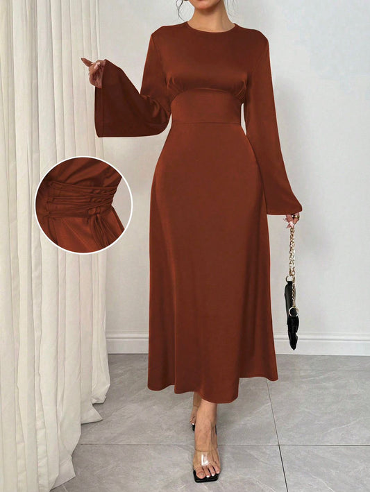 Elegant Belle Sleeves Dress